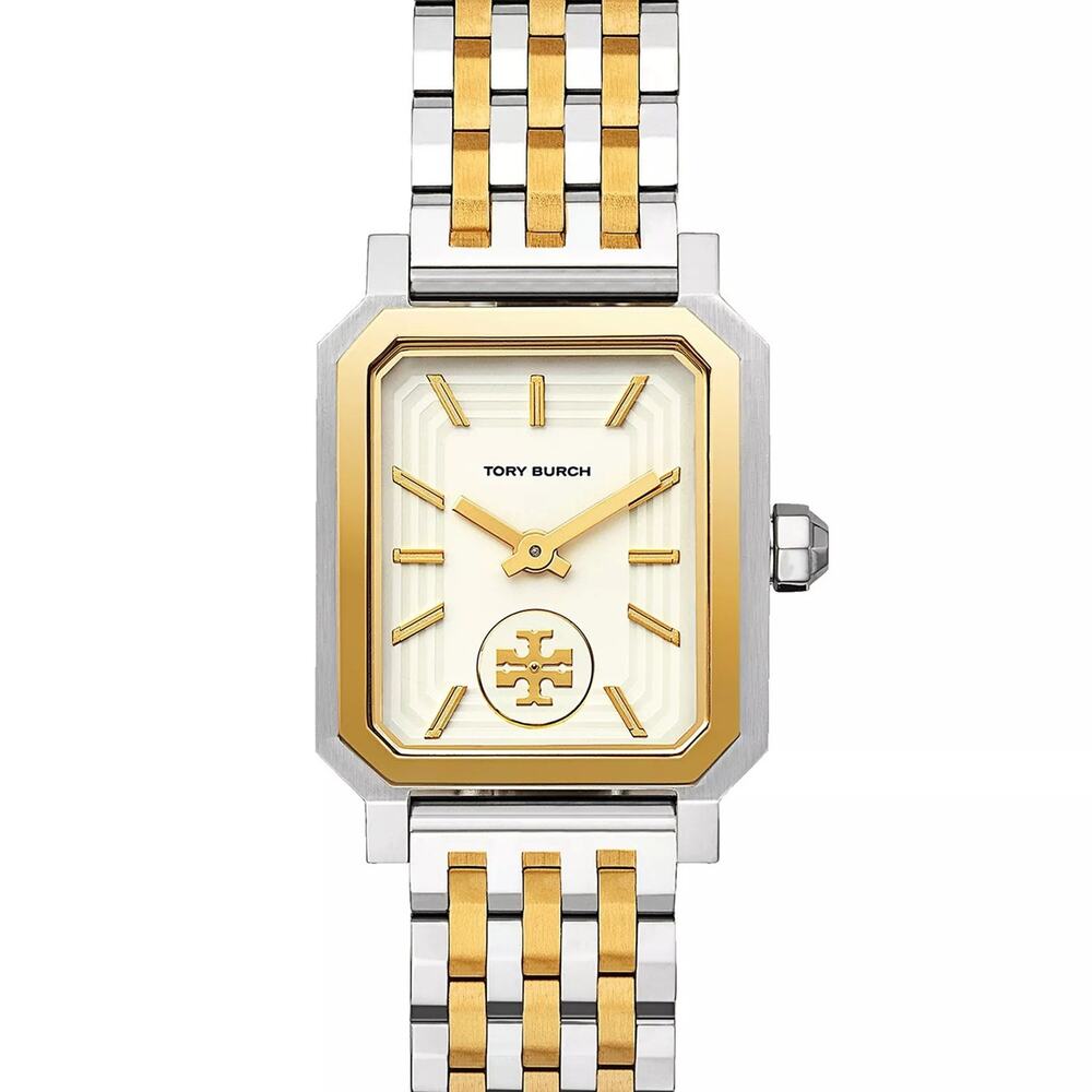 Tory Burch Women's Robinson Two-Tone Stainless Steel Bracelet Watch TBW1501